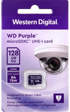 WD PURPLE 128GB 